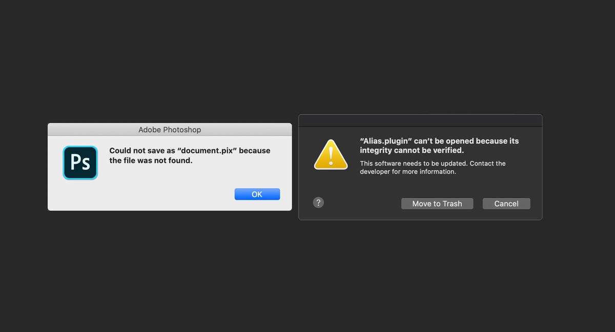 Macos update old apps stopped working windows 10